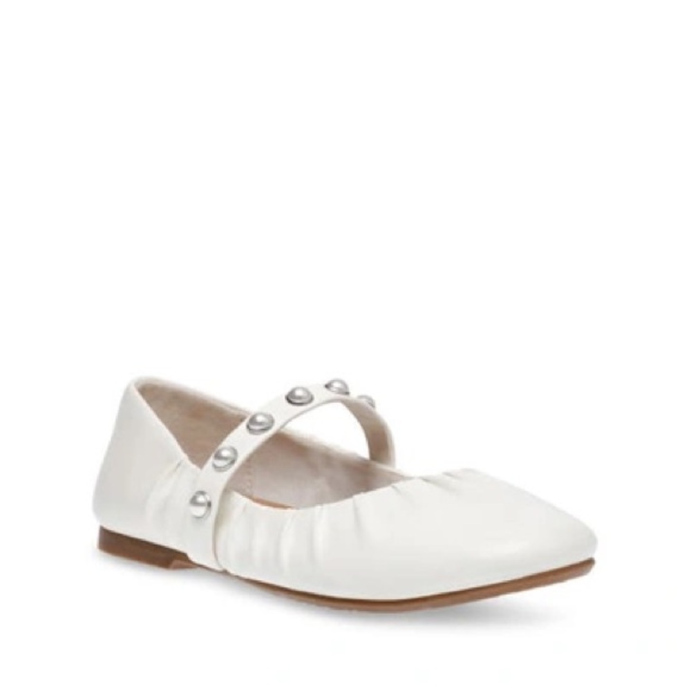 DOLCE VITA Elegant White Women's Ballet Flats